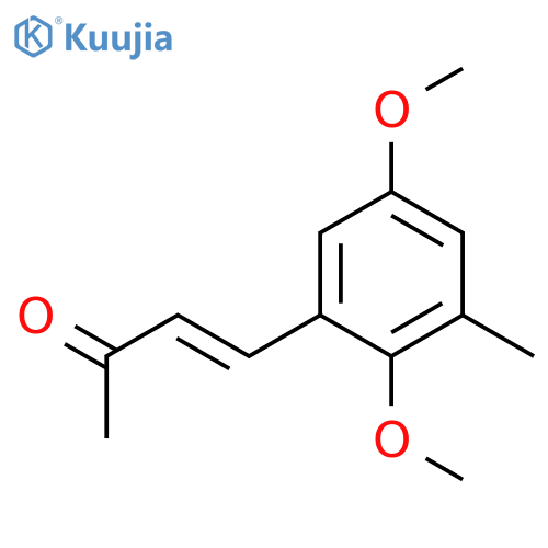 3-Buten-2-one, 4-(2,5-dimethoxy-3-methylphenyl)-, (3E)- structure