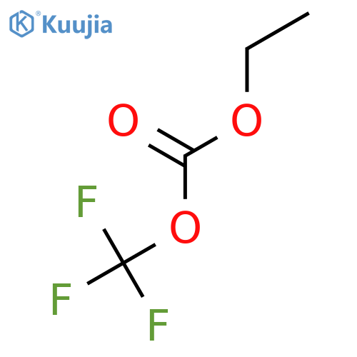 Carbonic acid, ethyl trifluoromethyl ester structure