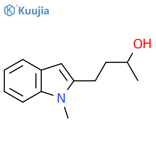 4-(1-methyl-1H-indol-2-yl)butan-2-ol structure