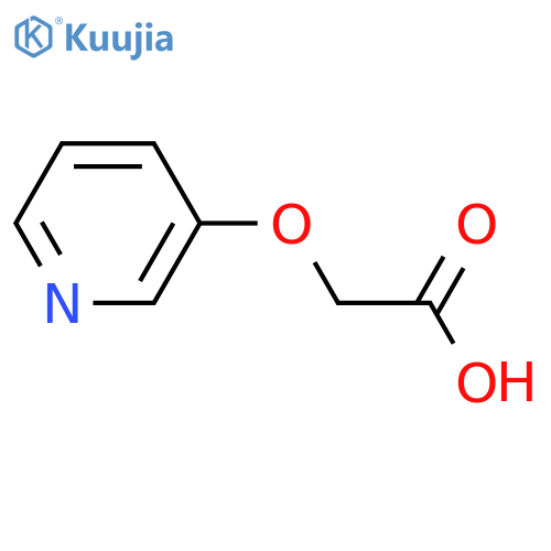 (Pyridin-3-yloxy)-acetic acid structure