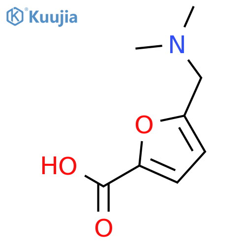 5-[(dimethylamino)methyl]furan-2-carboxylic acid structure