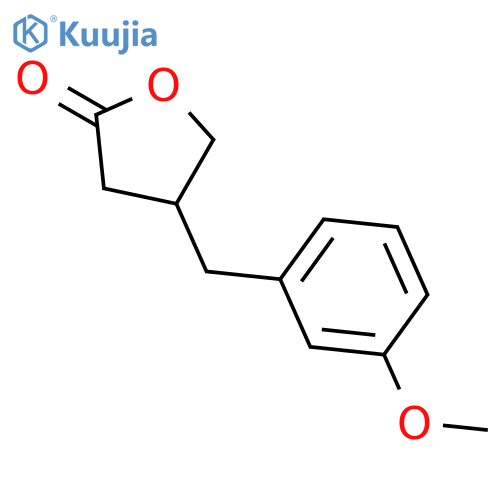 2(5H)-FURANONE, DIHYDRO-4-[(3-METHOXYPHENYL)METHYL]- structure