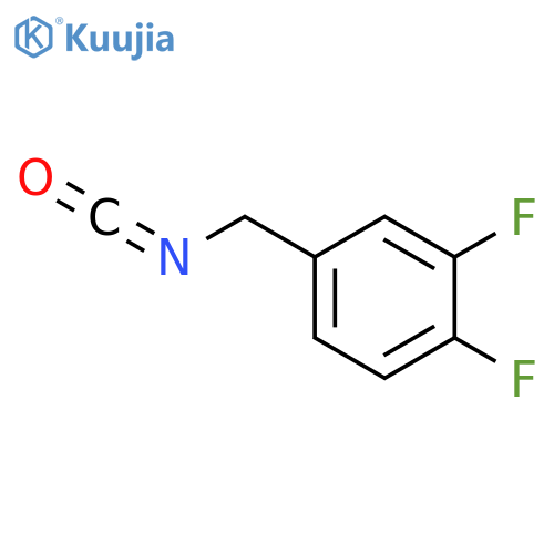 1,2-Difluoro-4-(isocyanatomethyl)benzene structure