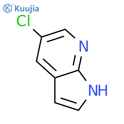 5-Chloro-7-azaindole structure