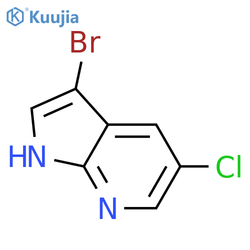 3-Bromo-5-chloro-1H-pyrrolo[2,3-B]pyridine structure