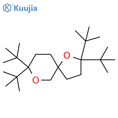 1,7-Dioxaspiro[4.5]decane, 2,2,8,8-tetrakis(1,1-dimethylethyl)- structure