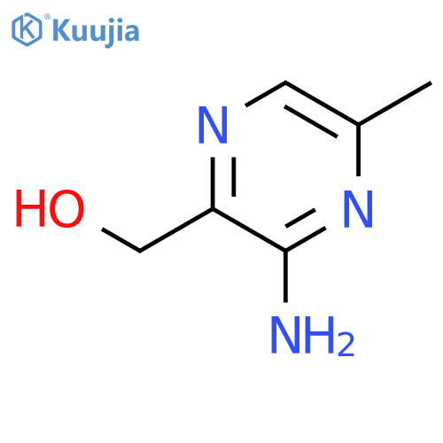 (3-Amino-5-methylpyrazin-2-yl)methanol structure