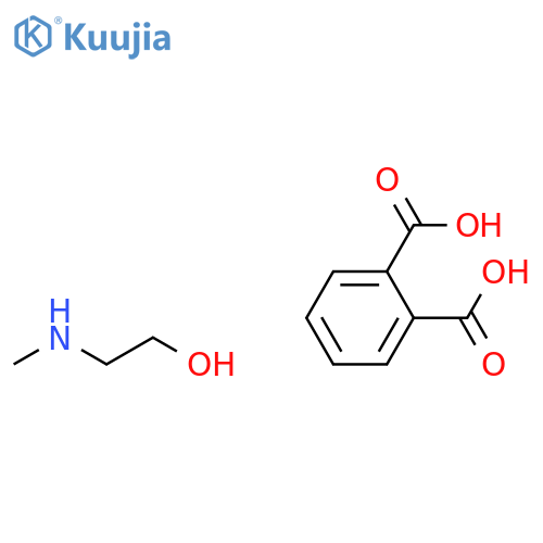 BENZENEDICARBOXYLIC ACID, COMPD. WITH 2-(METHYLAMINO)ETHANOL structure