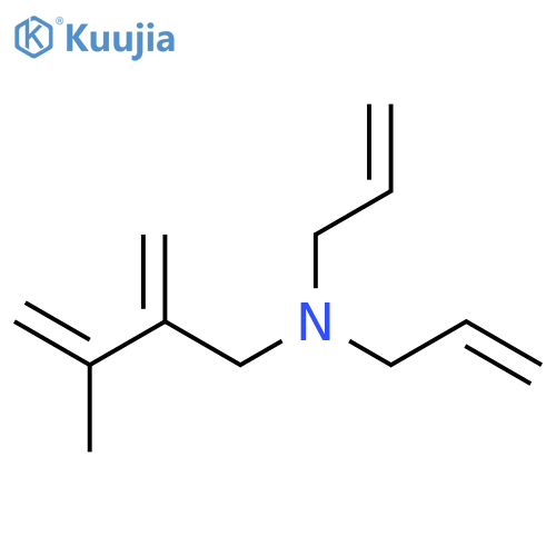 3-BUTEN-1-AMINE, 3-METHYL-2-METHYLENE-N,N-DI-2-PROPENYL- structure