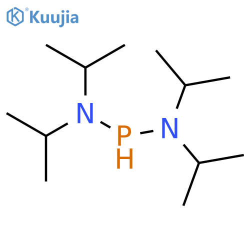 PHOSPHONOUS DIAMIDE, N,N,N',N'-TETRAKIS(1-METHYLETHYL)- structure