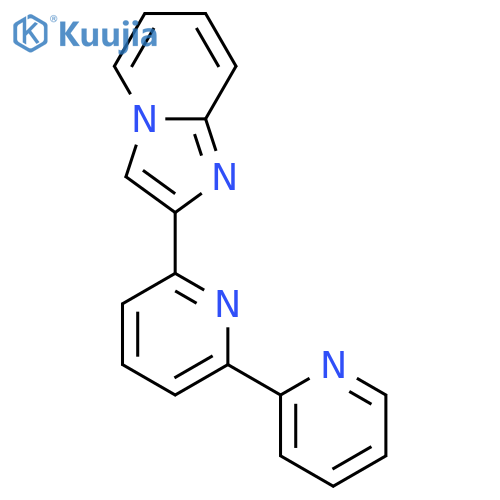 Imidazo[1,2-a]pyridine, 2-[2,2'-bipyridin]-6-yl- structure