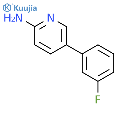 5-(3-Fluorophenyl)pyridin-2-amine structure