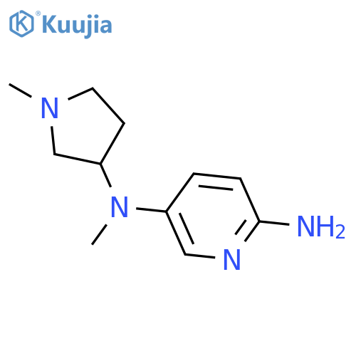2,5-PYRIDINEDIAMINE, N5-METHYL-N5-(1-METHYL-3-PYRROLIDINYL)- structure