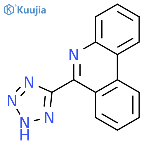 PHENANTHRIDINE, 6-(1H-TETRAZOL-5-YL)- structure
