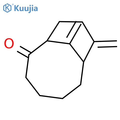 Bicyclo[5.3.1]undecan-2-one, 8,11-bis(methylene)- structure