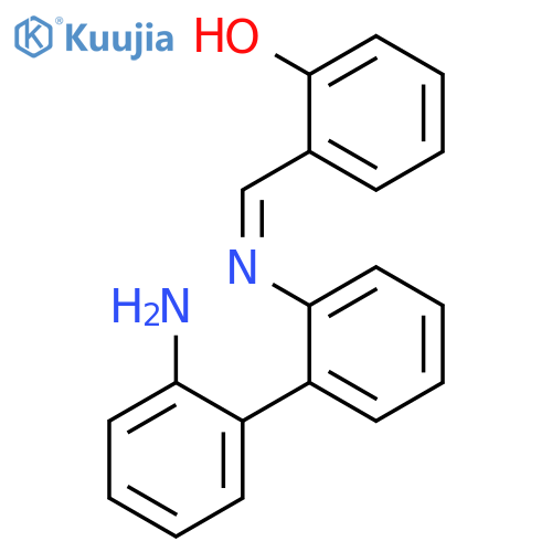 Phenol, 2-[[(2'-amino[1,1'-biphenyl]-2-yl)imino]methyl]- structure