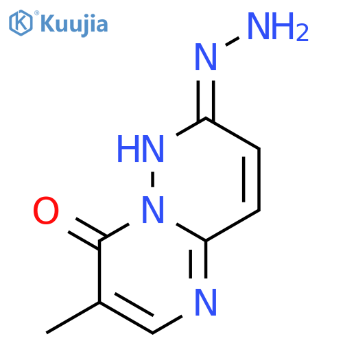 4H-Pyrimido[1,2-b]pyridazine-4,7(6H)-dione, 3-methyl-, 7-hydrazone structure