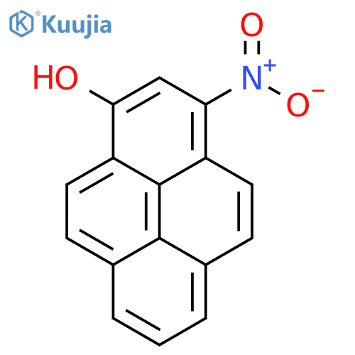 3-Nitro-1-pyrenol structure
