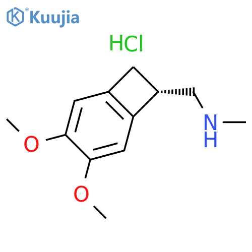 {[(7S)-3,4-dimethoxybicyclo[4.2.0]octa-1,3,5-trien-7-yl]methyl}(methyl)amine hydrochloride structure