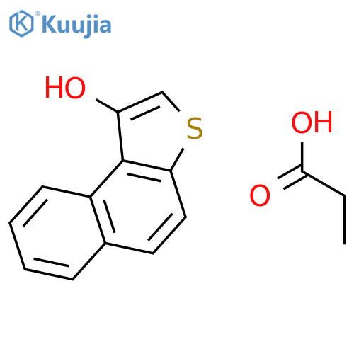 Naphtho[2,1-b]thiophene-1-ol, propanoate structure