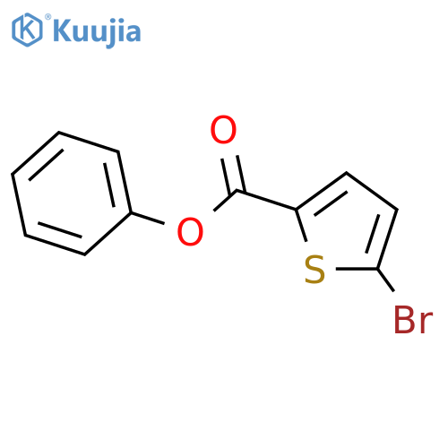 Phenyl 5-bromothiophene-2-carboxylate structure