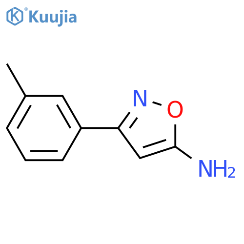 3-M-Tolylisoxazol-5-amine structure