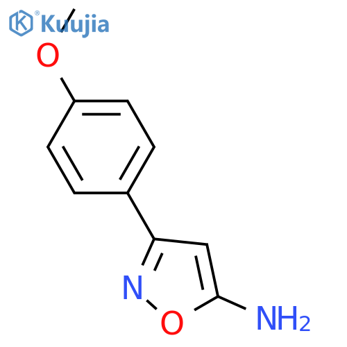 3-(4-Methoxyphenyl)isoxazol-5-amine structure