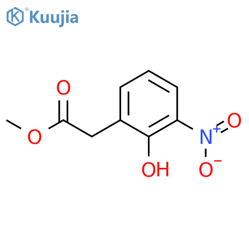 Methyl 2-(2-hydroxy-3-nitrophenyl)acetate structure