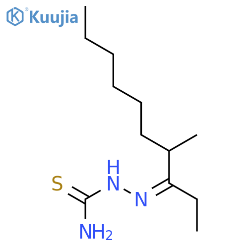 HYDRAZINECARBOTHIOAMIDE, 2-(1-ETHYL-2-METHYLOCTYLIDENE)- structure