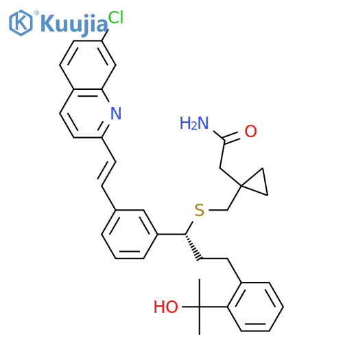 Montelukast Cyclopropaneacetamide (Impurity) structure