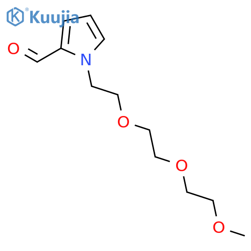 1H-PYRROLE-2-CARBOXALDEHYDE, 1-[2-[2-(2-METHOXYETHOXY)ETHOXY]ETHYL]- structure