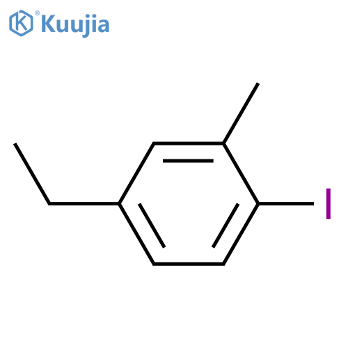 4-Ethyl-1-iodo-2-methylbenzene structure