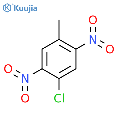 1-chloro-4-methyl-2,5-dinitro-benzene structure