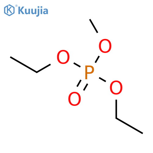 Phosphoric acid,diethyl methyl ester structure