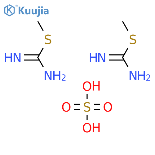 S-Methylisothiourea sulfate structure