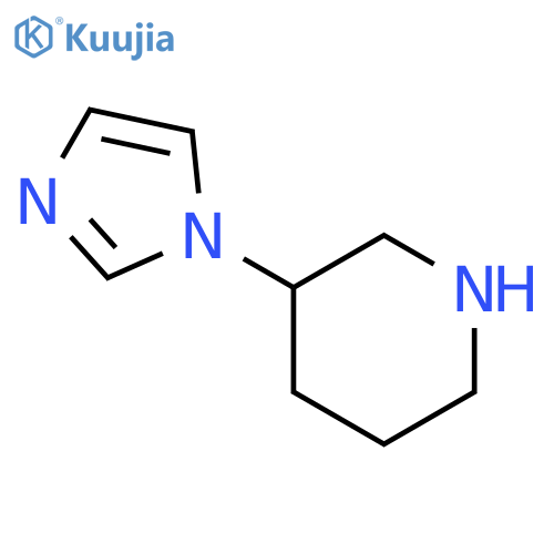 3-(1H-imidazol-1-yl)piperidine structure