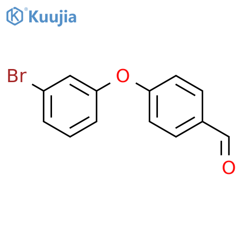 4-(3-Bromophenoxy)benzaldehyde structure