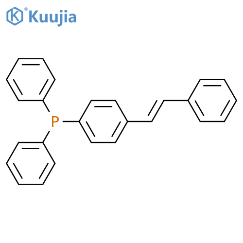 Phosphine, diphenyl[4-[(1E)-2-phenylethenyl]phenyl]- structure