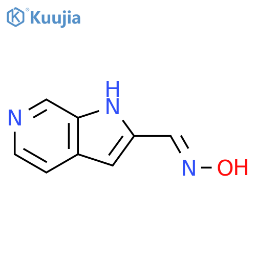 1H-Pyrrolo[2,3-c]pyridine-2-carboxaldehyde oxime structure