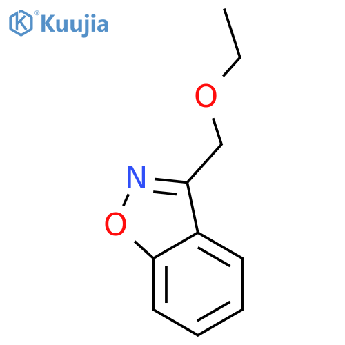 1,2-Benzisoxazole, 3-(ethoxymethyl)- structure