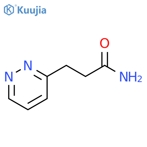 3-(pyridazin-3-yl)propanamide structure