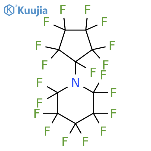 PIPERIDINE, 2,2,3,3,4,4,5,5,6,6-DECAFLUORO-1-(NONAFLUOROCYCLOPENTYL)- structure