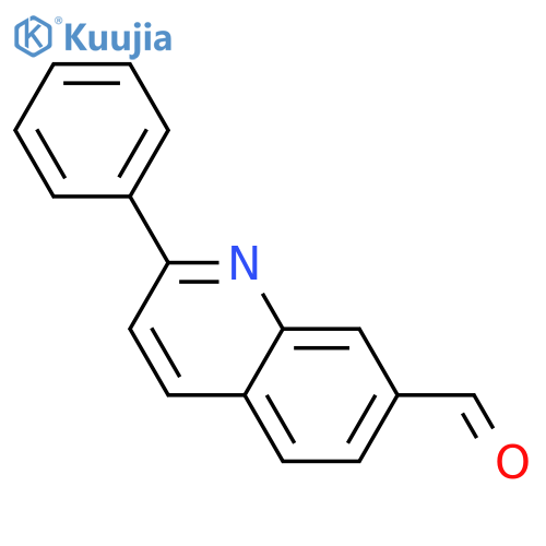 2-Phenylquinoline-7-carbaldehyde structure