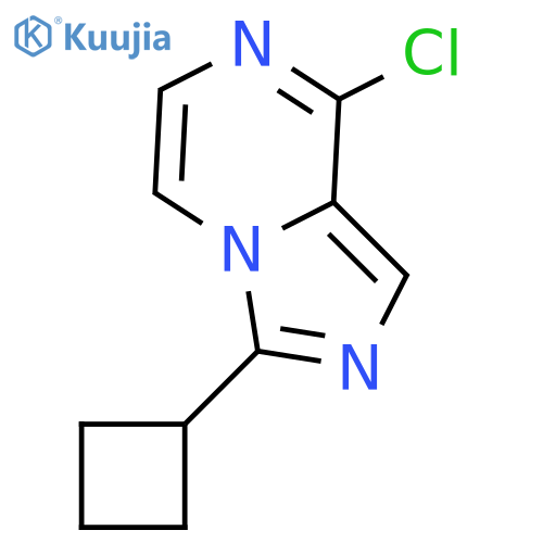 8-Chloro-3-cyclobutylimidazo[1,5-a]pyrazine structure