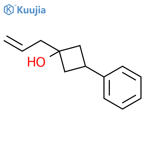 CYCLOBUTANOL, 3-PHENYL-1-(2-PROPENYL)- structure