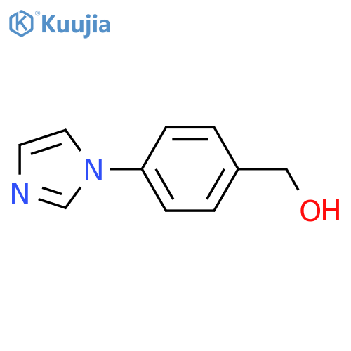 4-(1H-Imidazol-1-yl)phenylmethanol structure
