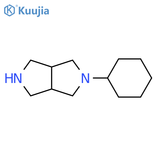 2-cyclohexyl-octahydropyrrolo3,4-cpyrrole structure