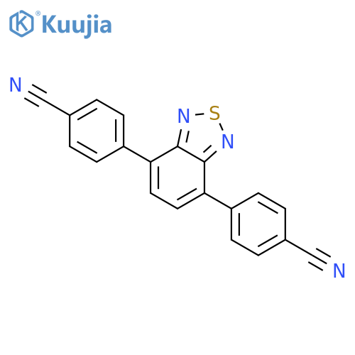 Benzonitrile, 4,4'-(2,1,3-benzothiadiazole-4,7-diyl)bis- structure
