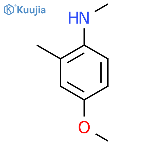 4-methoxy-N,2-dimethylaniline structure
