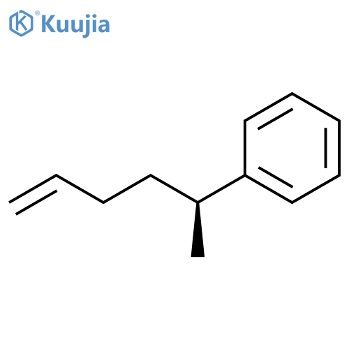 Benzene, (1-methyl-4-pentenyl)-, (S)- structure